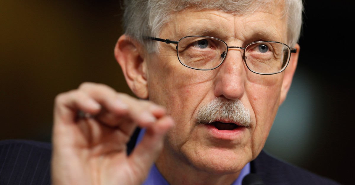 Peter_Wehner's tweet card. Francis Collins speaks about the coronavirus, his faith, and an unusual friendship.