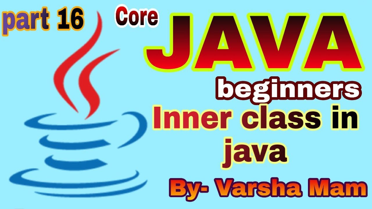 javatech4's tweet card. Innerclass | javatech | hindi What is inner class in java|| in...