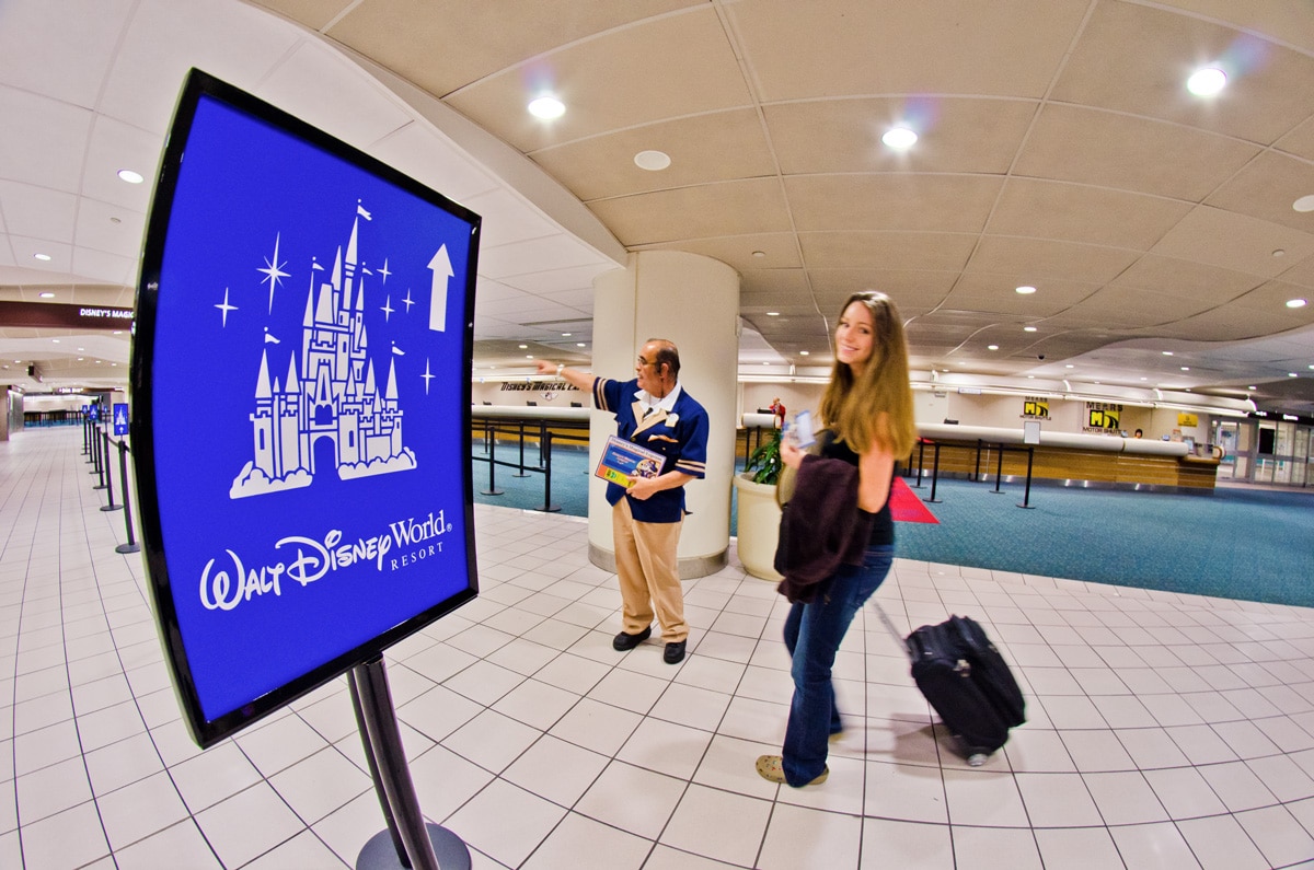 DisTouristBlog's tweet card. After launching the pilot program earlier this year, Walt Disney World is expanding Airport Luggage Transfer for arrivals between Orlando International Airport and WDW on-site resort hotels, allowing...