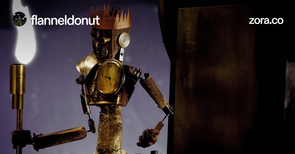 Flannel_Donut's tweet card. The Machine is a stop motion animated short film directed and animated by Emmy winner Rob Shaw. The Machine also won Best Animated Short at the the Atlanta Film Festival. The full film drops on Zora...