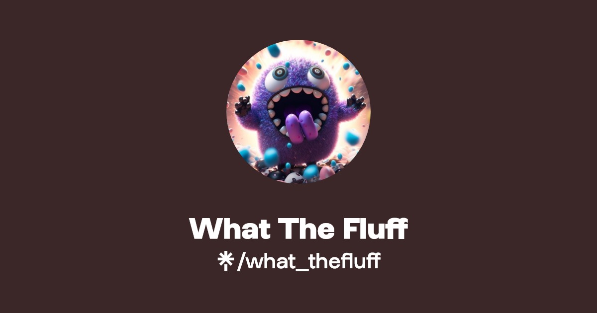 what_theffluf's tweet card. 5000 little jerks FREE to adopt