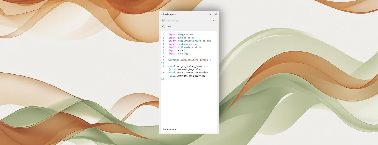 Msft365Insider's tweet card. This feature gives you control over how Python initializes in your Microsoft Excel for Windows and for Mac workbook, allowing you to tailor imports,...