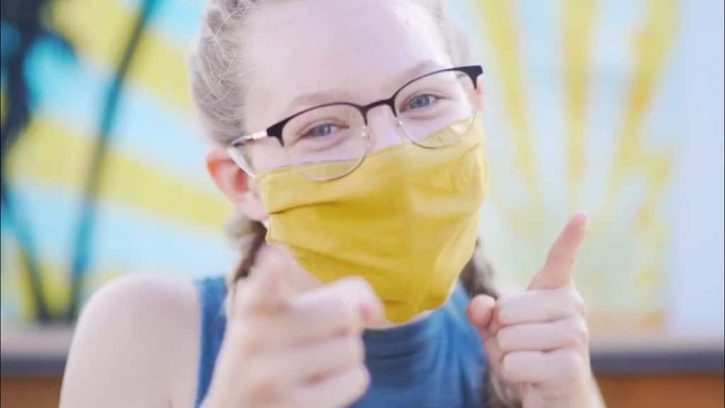 AlterioDanielle's tweet card. Inventor, rising 10th grader, and MythBusters Jr. alum Allie Weber, along with classmate Sean Baker, created this helpful August 2020 video to review