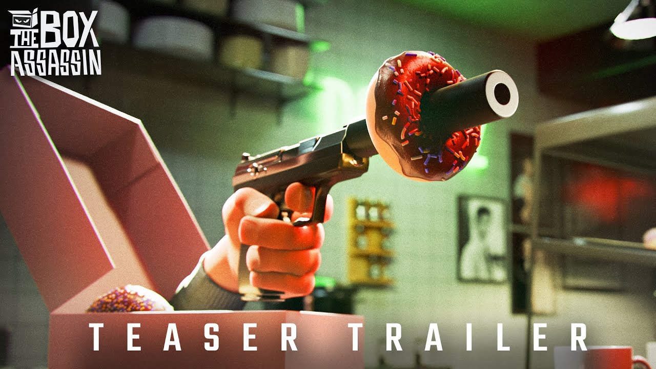 Bl_nk_t's tweet card. The Box Assassin IS BACK! Kickstarter from DreamWorks Animator (Fully...