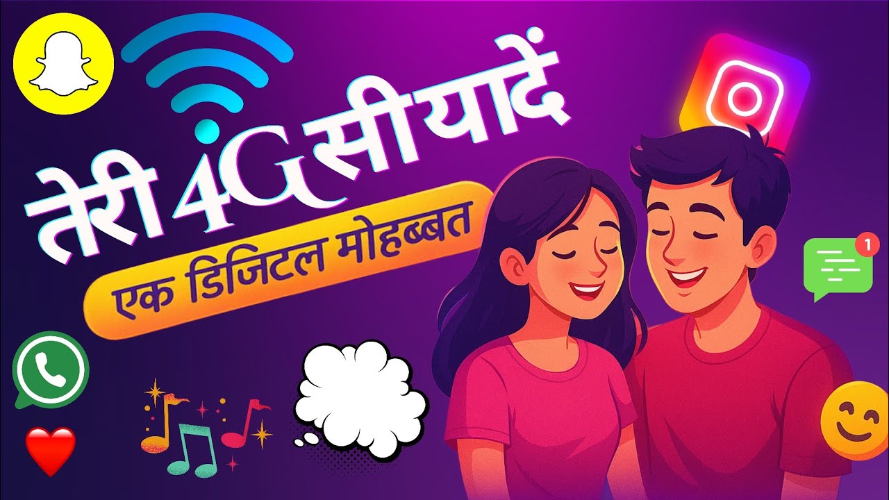 __ingdeveloper's tweet card. Teri 4G Si Yaadein | डिजिटल मोहब्बत का नया गाना | Digital Love Song...