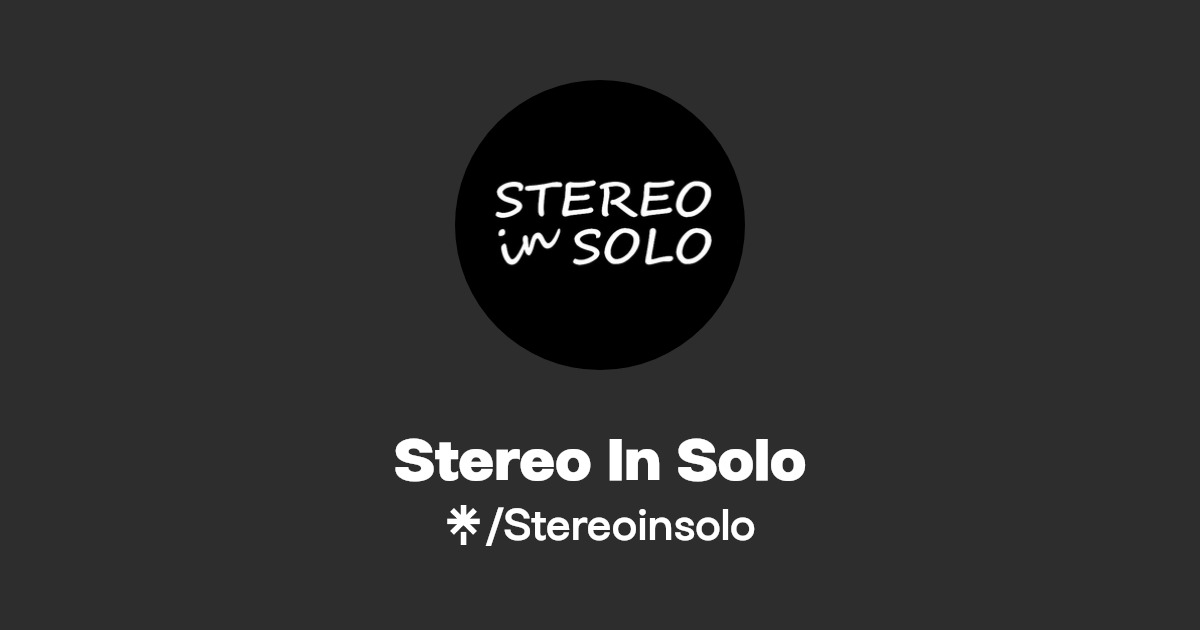 Stereo_in_Solo's tweet card. View Stereoinsolo’s Linktree to discover and stream music from top platforms like YouTube, Spotify, Apple Music here. Your next favorite track is just a click away!