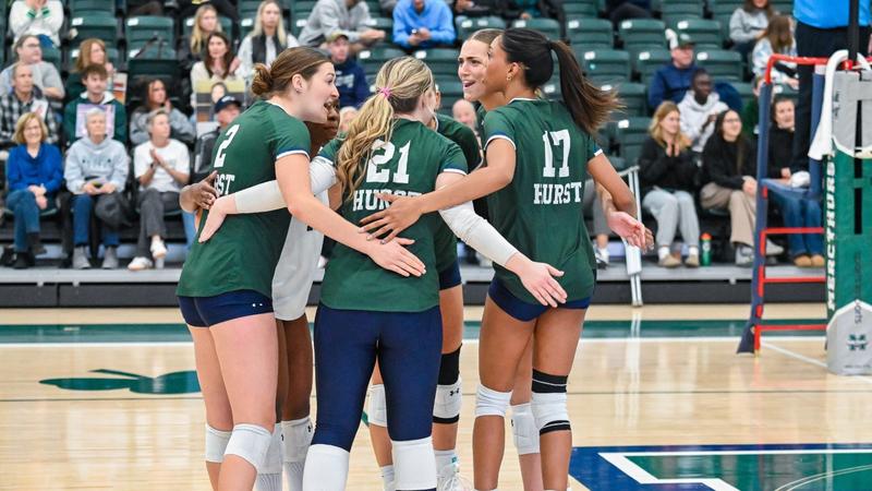HurstAthletics's tweet card. The Mercyhurst volleyball team is set to make history for the Lakers, making in the school's first-ever NEC Tournament appearance. The Lakers are set to take on top-seeded LIU in Brooklyn Friday at...