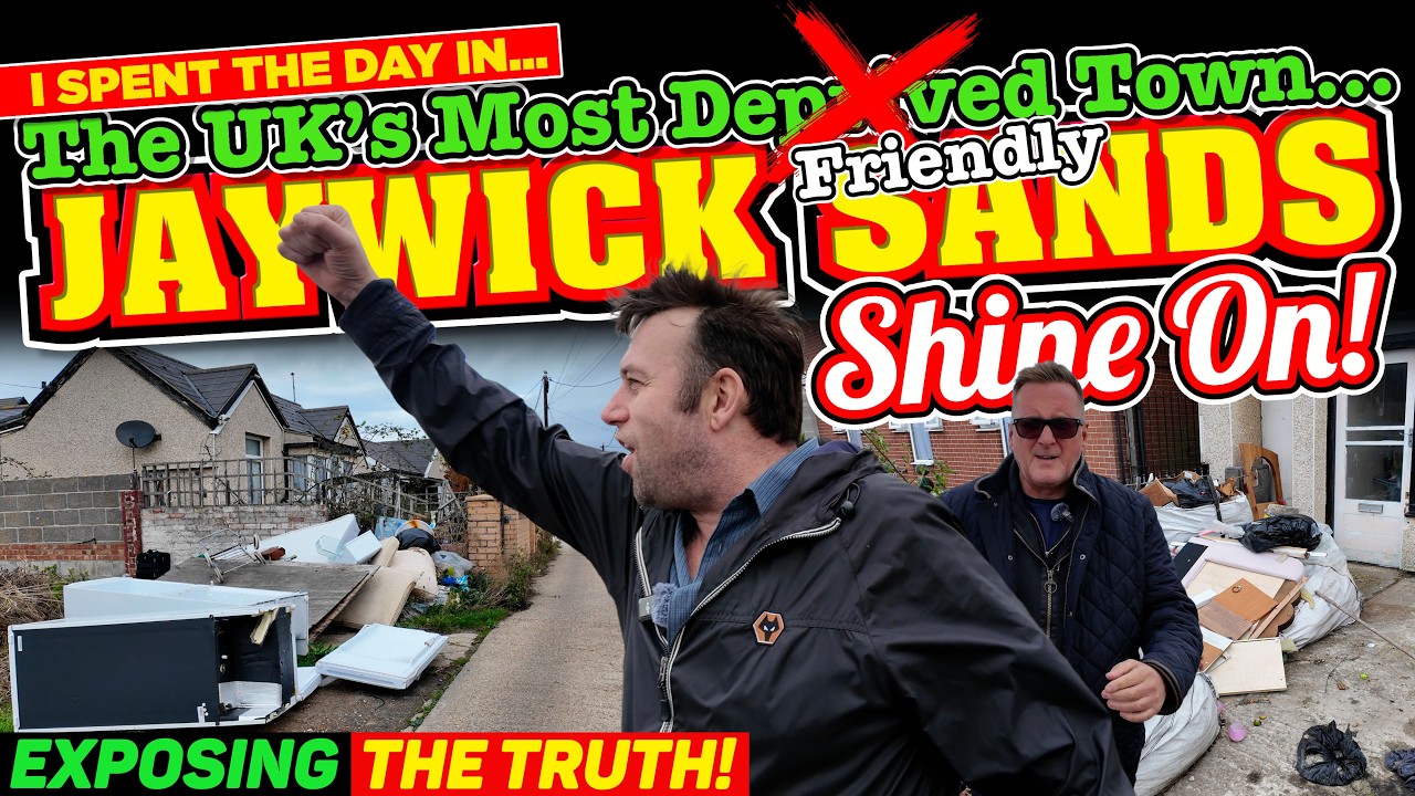 MacmasterThe's tweet card. I SPENT THE DAY in JAYWICK - THEY SAY it's THE WORST DEPRIVED TOWN in...