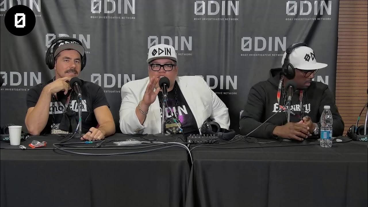 InfoSecMap's tweet card. DAY 1 - 0DIN EKO Party Conference Live Stream