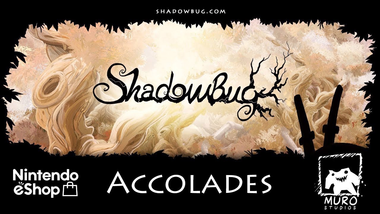 shadow_bug_game's tweet card. Shadow Bug - Nintendo Switch Trailer with Accolades