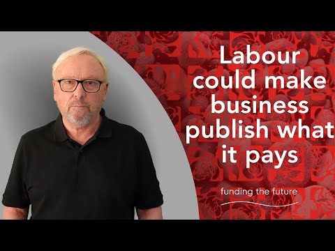 RichardJMurphy's tweet card. Labour could make business publish what it pays