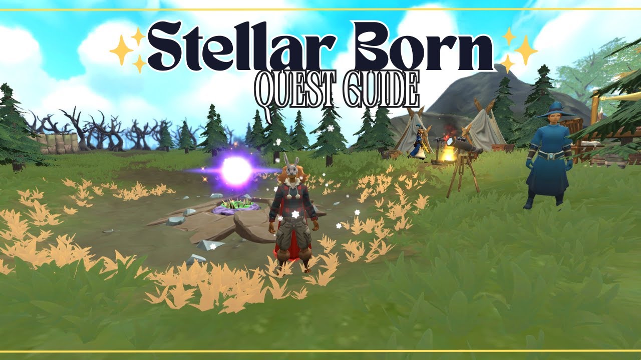 Myztik_Majik's tweet card. RS3 Stellar Born Quest Guide - FAST & EASY! (Unlock Zolarea & New...