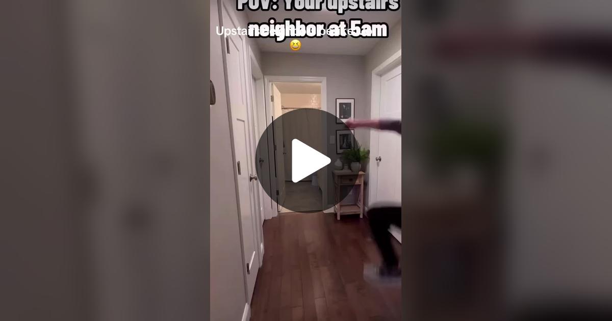 gr8teachr's tweet card. 16.2K likes, 3715 comments. “Upstairs neighbors be like…lol 😆 credit to @Daniel LaBelle”