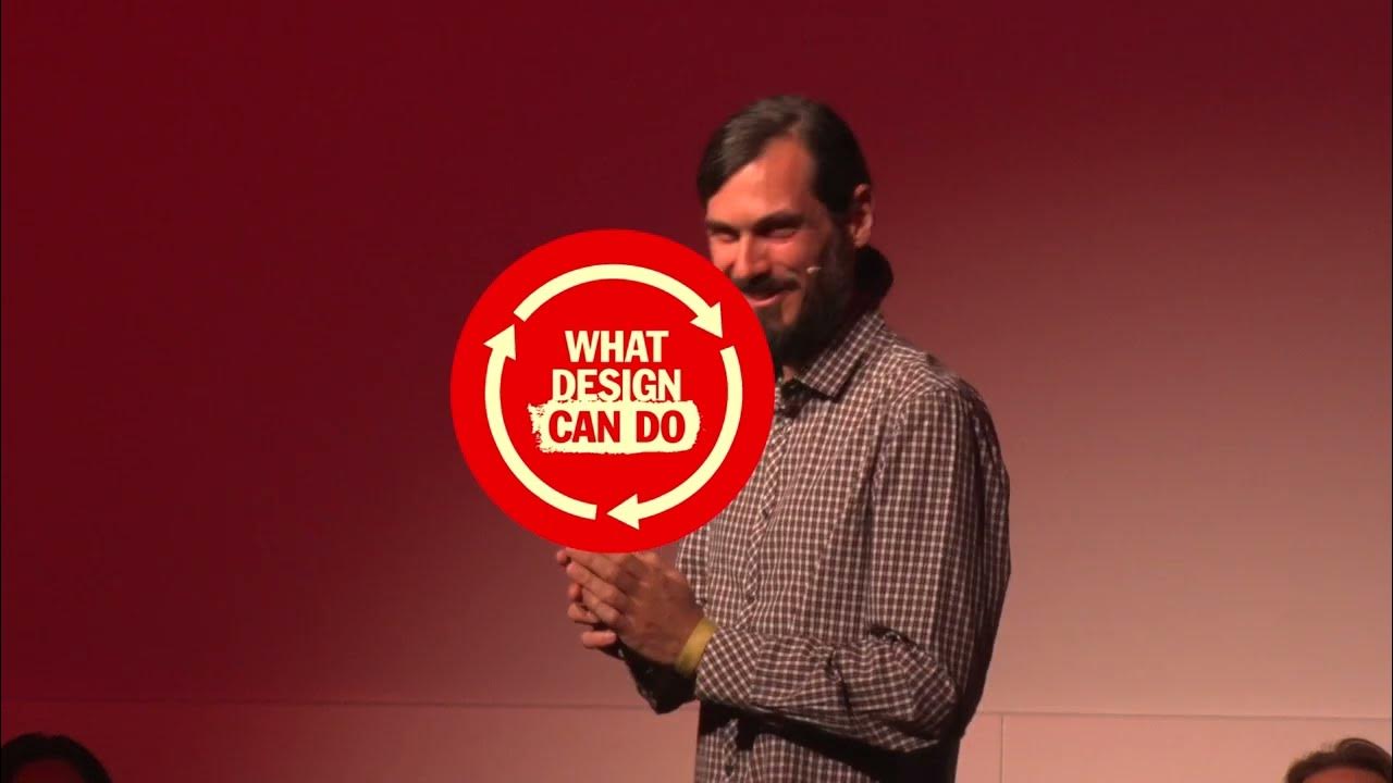 WhatDesignCanDo's tweet card. Spyros Nompilakis, LibreWater pitch at WDCD Circular Showcase