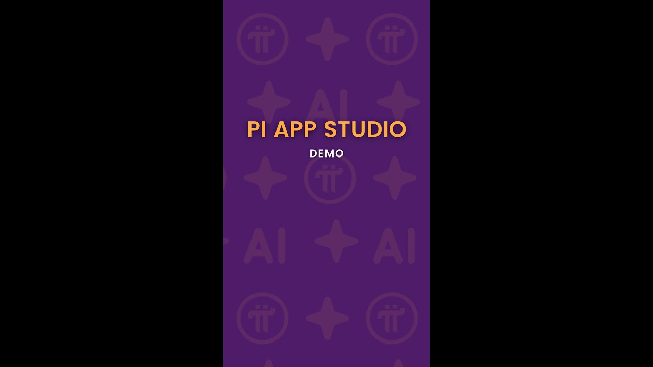 PiCoreTeam's tweet card. Pi App Studio Walkthrough