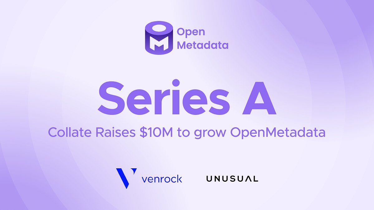 d3fmacro's tweet card. New $10M investment will drive innovation and community expansion for the fastest-growing open source metadata platform