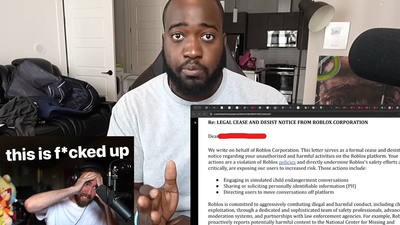 Royal_Tea_House's tweet card. Roblox is protecting predators??