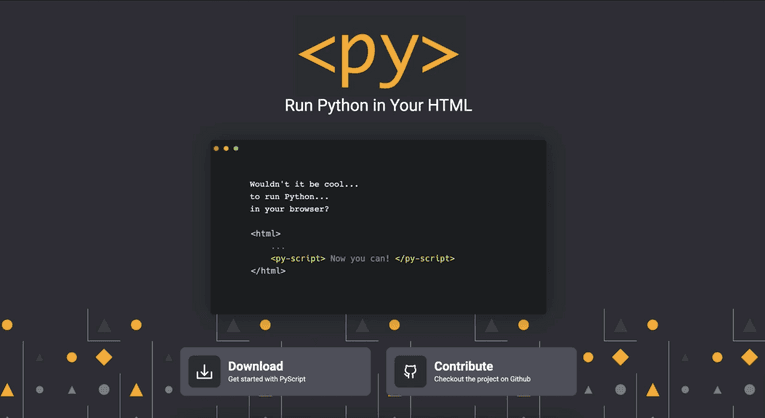 kanata201612's tweet card. Pythonの主要なディストリビューション「Anaconda」などを提供しているAnaconda社は、HTML文書の中にJavaScriptと同じようにPythonのコードを記述し、実行可能にする「PyScript」をオープンソースで公開し...