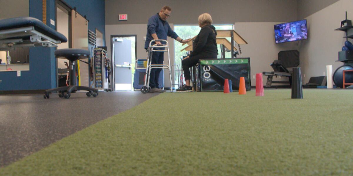 CNOSPC's tweet card. Achieving goals one step at a time. Jessica Bowman takes you inside a CNOS physical therapy treatment as one therapist works to help a local patient to walk again.