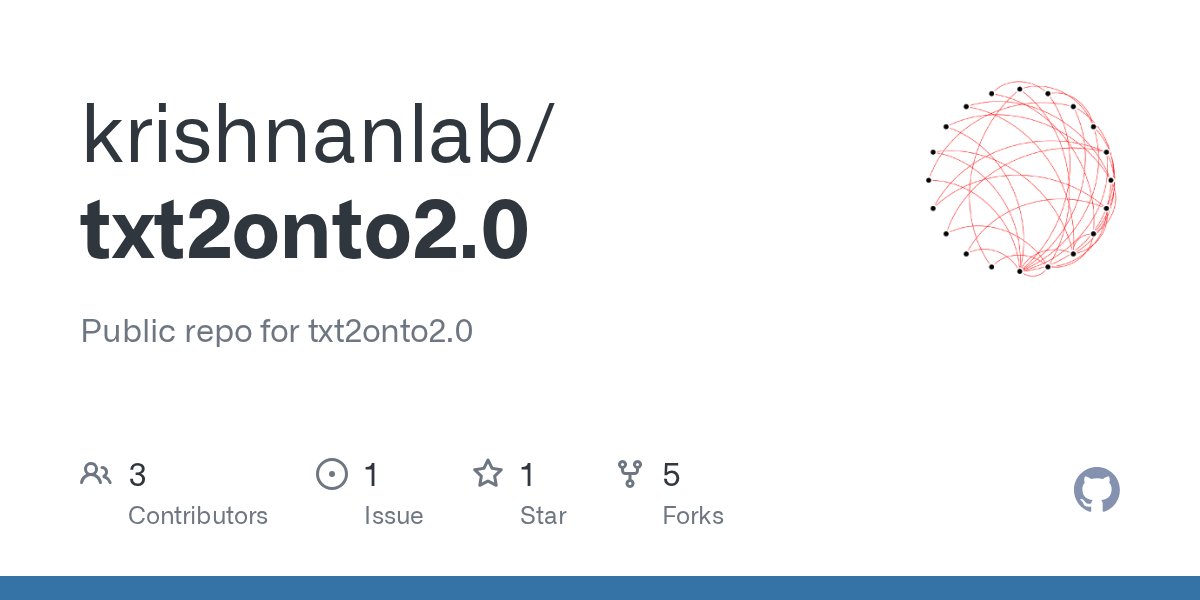compbiologist's tweet card. Public repo for txt2onto2.0. Contribute to krishnanlab/txt2onto2.0 development by creating an account on GitHub.