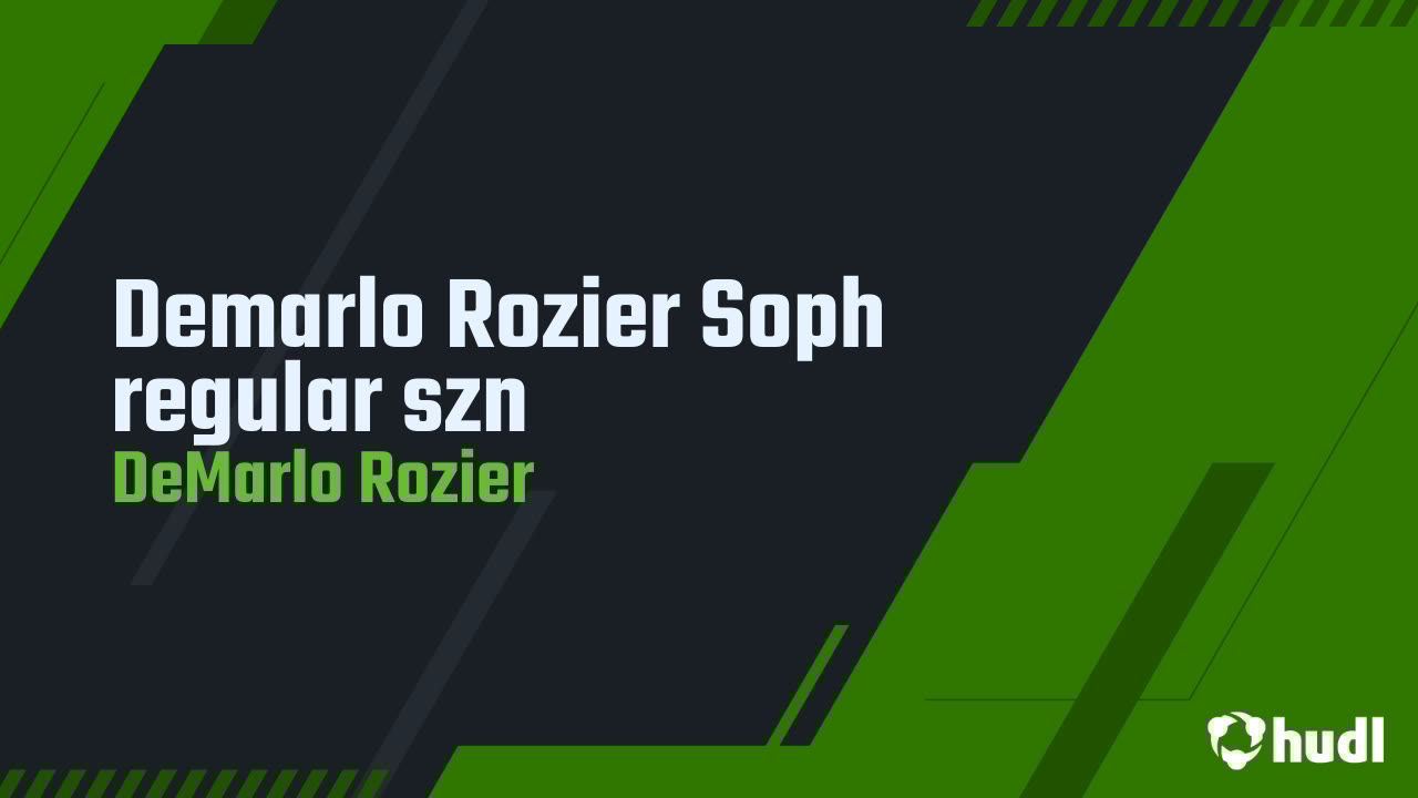 DemarloRozierJr's tweet card. Demarlo Rozier Soph regular szn