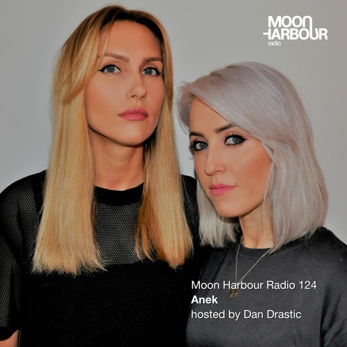 Anekdjs's tweet card. Moon Harbour Radio 124: Anek, hosted by Dan Drastic