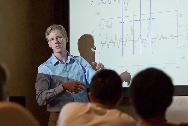 Caltech's tweet card. Extreme event attribution quantifies how likely extreme weather events are with anthropogenic (human-caused) climate change and without it.