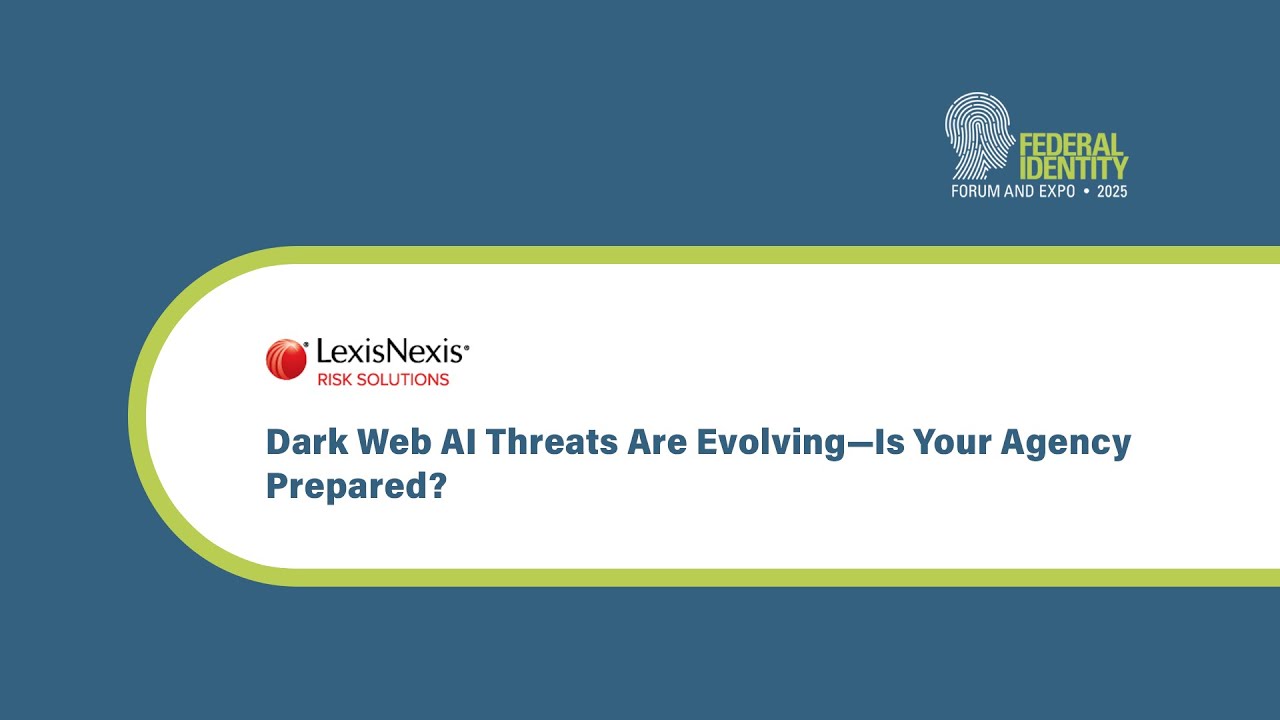 FedIDForumExpo's tweet card. LexisNexis Risk Solution Presentation | FedID 2025 Innovation Theater...