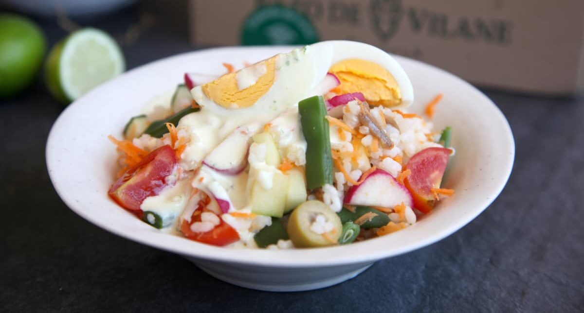 PazodeVilane's tweet card. Ensalada de arroz - Receta | Pazo de Vilane