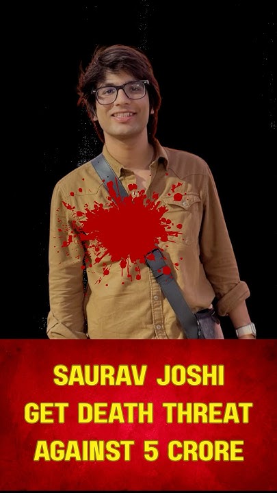 MarketMatesOff's tweet card. 🚨 Saurav Joshi Vlogs Threatened for ₹5 Crore | Don’t Show Off Your...