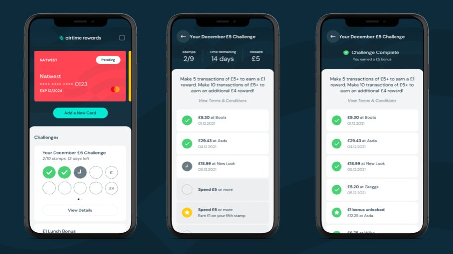 MartinSLewis's tweet card. The Airtime (formerly Airtime Rewards) cashback app is an easy way to get money off your mobile bill with O2, EE, Vodafone and others. Link your bank account to it and it automatically tracks your...