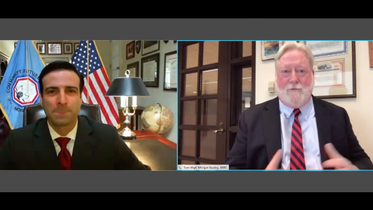 CFTC's tweet card. Chairman Tarbert Fireside Chat During U.S. Treasury Market Conference