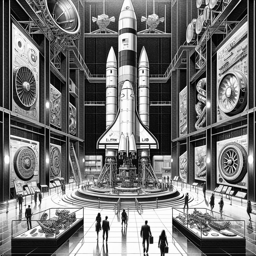 mitchcasspari's tweet card. Das California Science Center in Los Angeles erweitert seine Raumfahrtausstellung mit der Rocket Lab Electron Rakete und weiteren Artefakten.