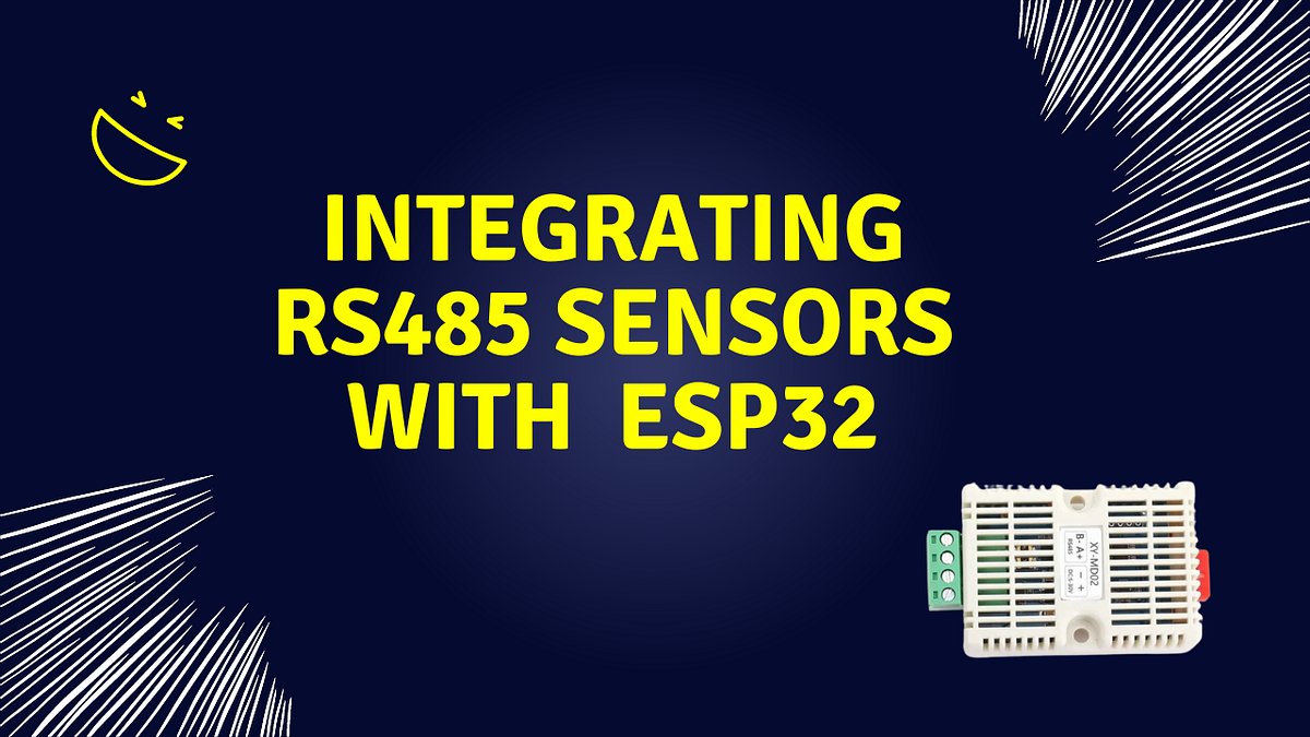 ProtonestIoT's tweet card. In this guide, we will explore how to connect an RS485 sensor, the XY-MD02, to an ESP32 microcontroller using an MAX485 module. We’ll go…