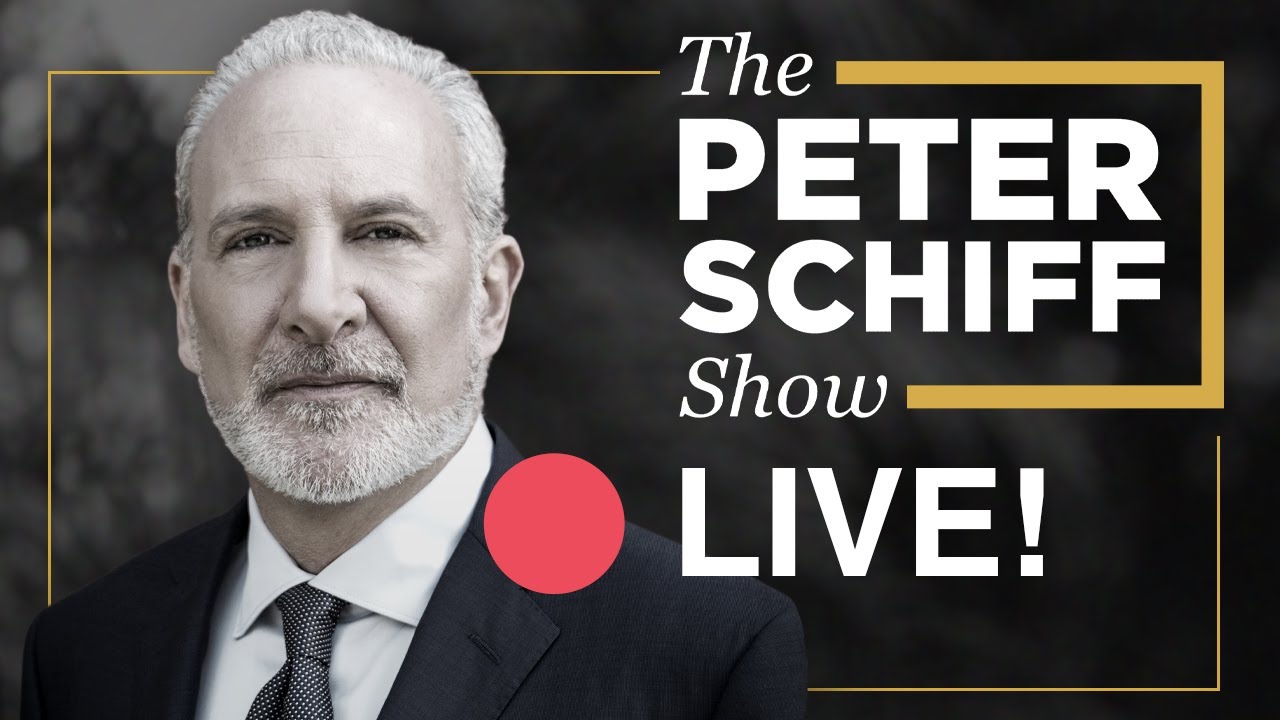PeterSchiff's tweet card. 🔴 LIVE! The Peter Schiff Show Podcast - Ep 1051