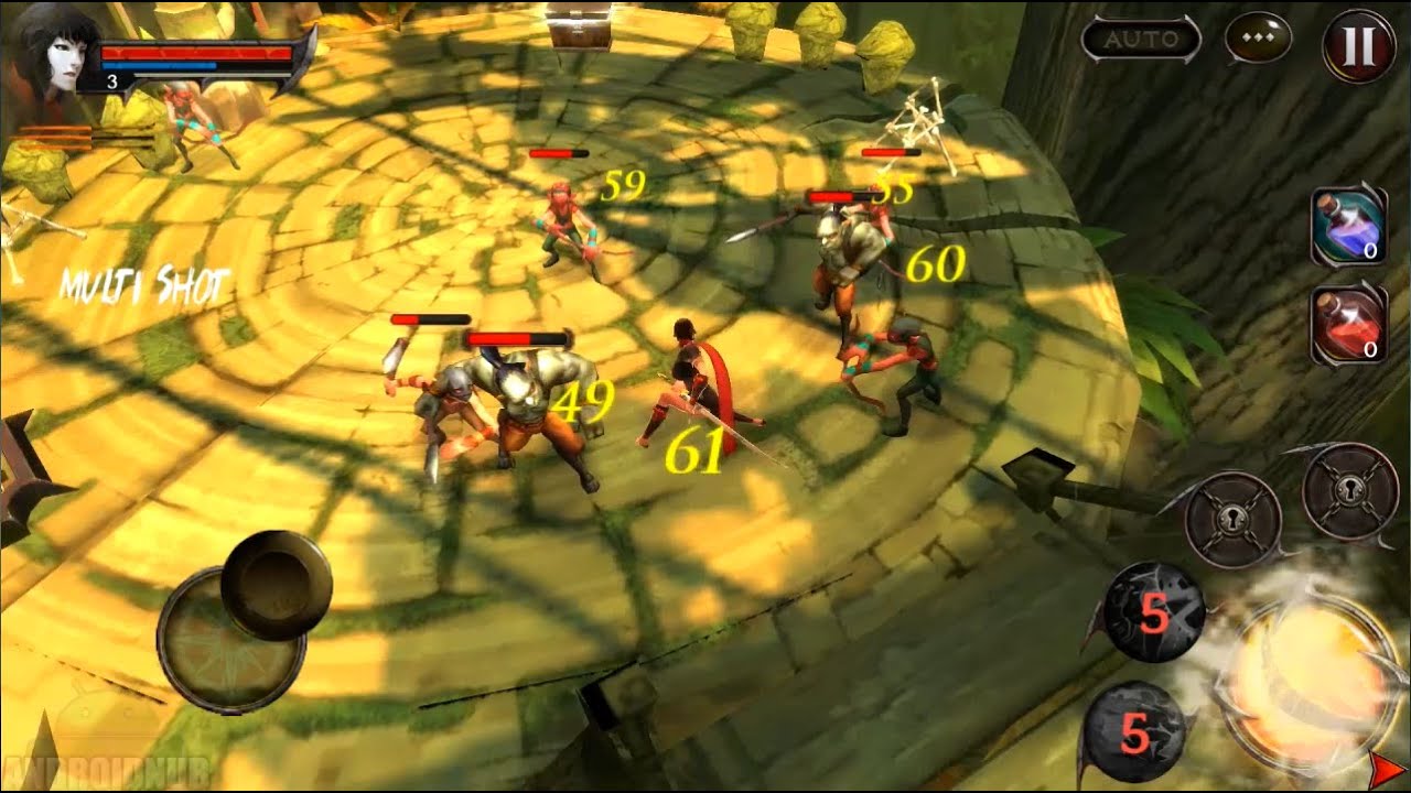 AndroidNub's tweet card. Darkness Reborn Android First Look Review