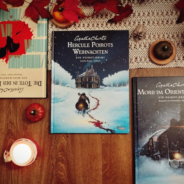 Buchperlenblog's tweet card. Werbung | Autor: Agatha Christe, Isabelle Bottier | Zeichner: Callixte |Titel: Hercule Poirots Weihnachten |Erscheinungsdatum: Oktober 2024 | Verlag: Carlsen Comics | 64 Seiten |Genre: Krimi | Reih…