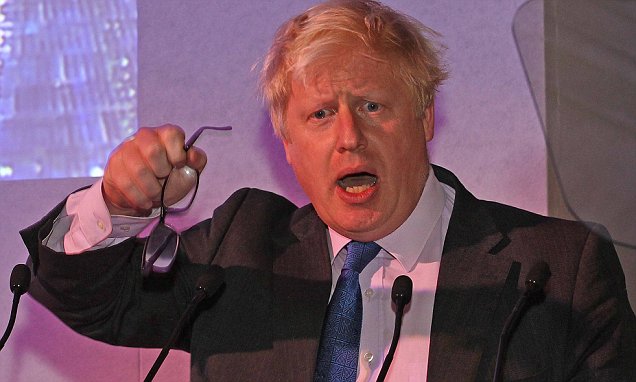 janemerrick23's tweet card. Boris Johnson - said to have his eyes firmly fixed on one day leading the Tory party - said: ‘I’m now so short-sighted, I’m blind! My eyes used to be fantastic but now…’