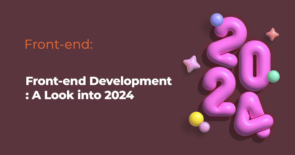 function12_io's tweet card. Introduction As we approach 2024, it's time to forecast the future of frontend development. This analysis aims to highlight the seven key trends that frontend developers should be aware of. The rapid...