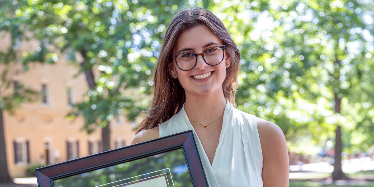 oljasimoska's tweet card. Reese Lycan, an Honors College student from Lexington, Kentucky, is majoring in biochemistry and molecular biology with a goal of becoming a physician. But she also wants to advocate for better...