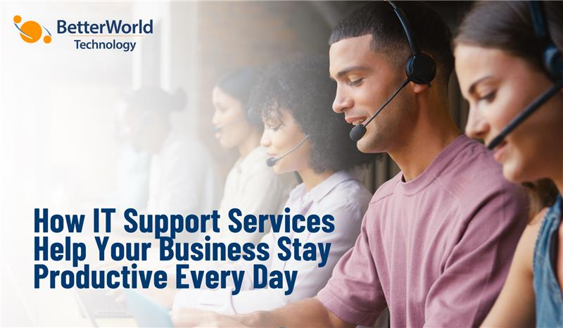 BetterWorldTech's tweet card. Every business depends on technology to keep things moving—but when systems go down, passwords are lost, or software crashes at the worst time, productivity stops. For mid-sized companies juggling...