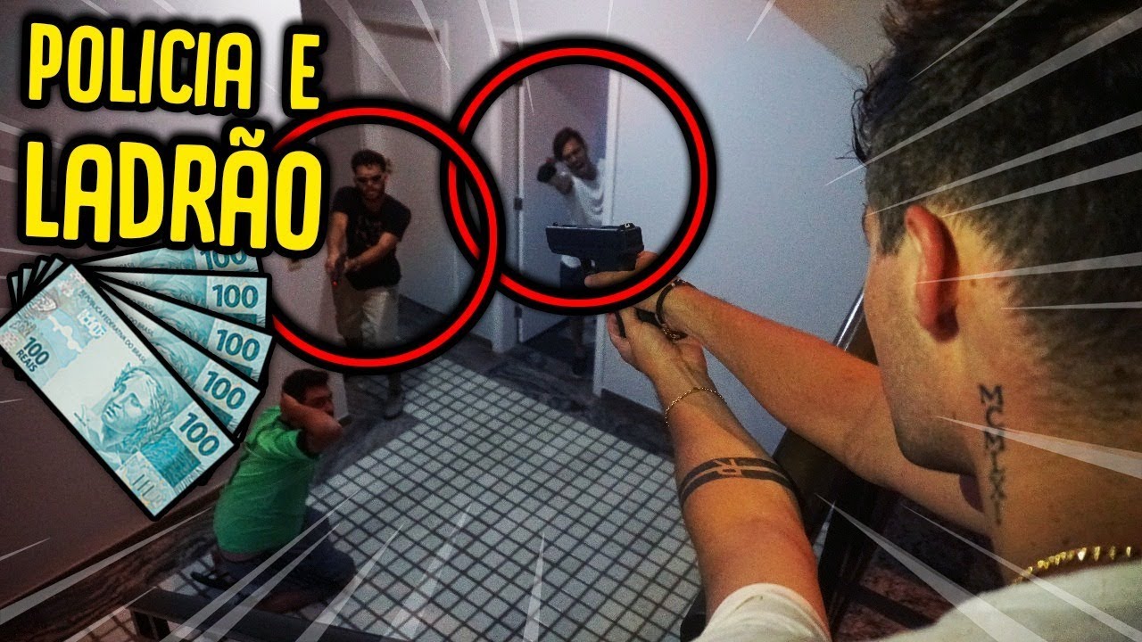 PizzaDoLoop's tweet card. POLICIA E LADRÃO REALISTA ( VALENDO 600 R$ ) [ REZENDE EVIL ]