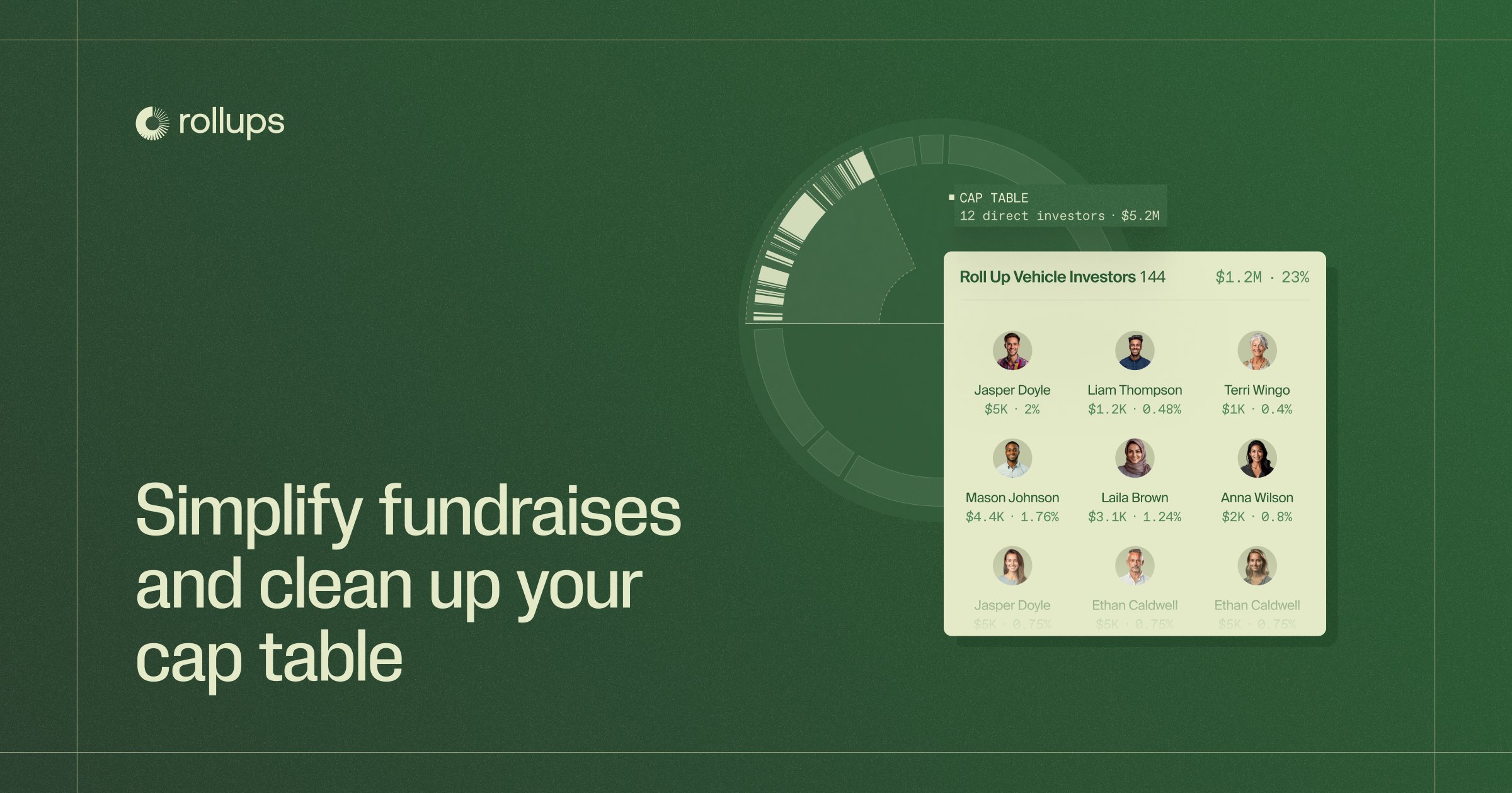 jeff_weinstein's tweet card. Simplify fundraises and clean up your cap table