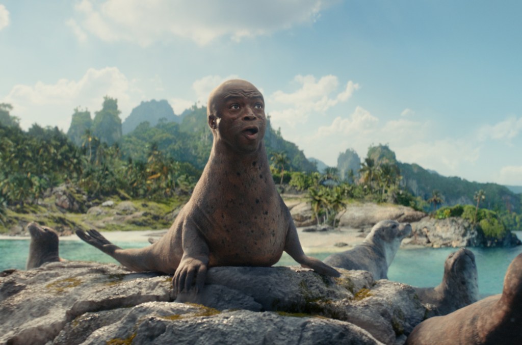 billboard's tweet card. Seal sings to Becky G in Mountain Dew's. new Super Bowl ad. Watch the commercial here.