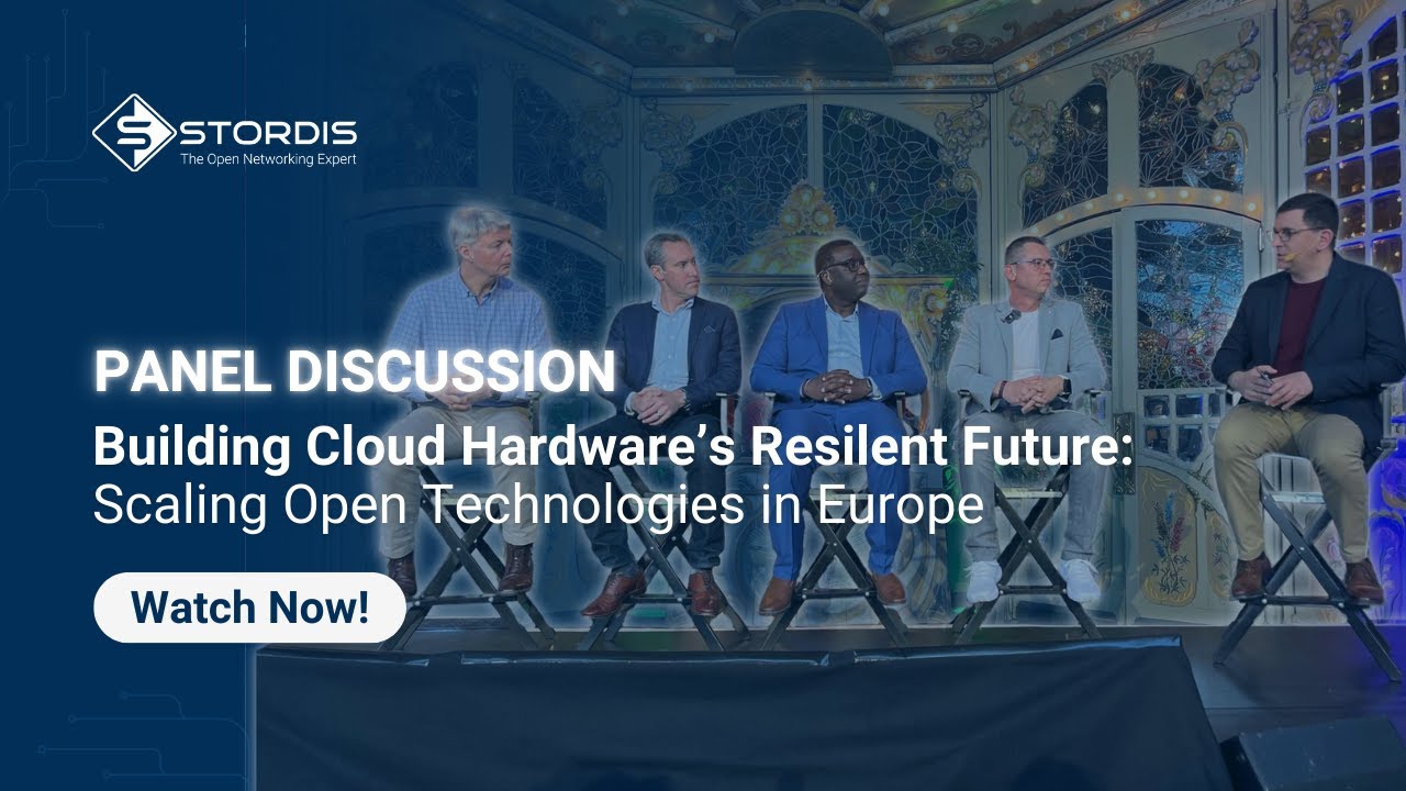 STORDIS_GmbH's tweet card. Building Cloud Hardware’s Resilient Future: Scaling Open Technologies...