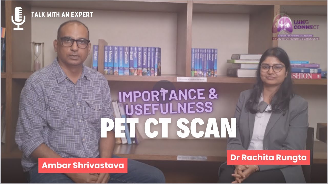 LungConnectIN's tweet card. Role of PET-CT Scan in Lung Cancer by Dr Rachita Rungta | Expert Talk...