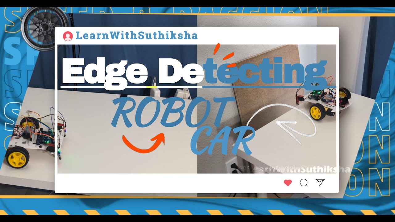 rajujrk's tweet card. Part - 11 | Edge Detection Robot Car using Arduino UNO | IR Sensor...