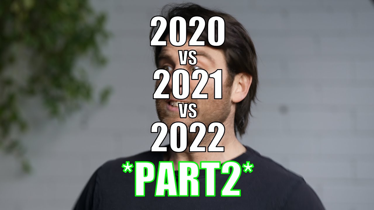 jimmyrees's tweet card. 2020 vs 2021 vs 2022 *PART 2* 🥴😳🤬
