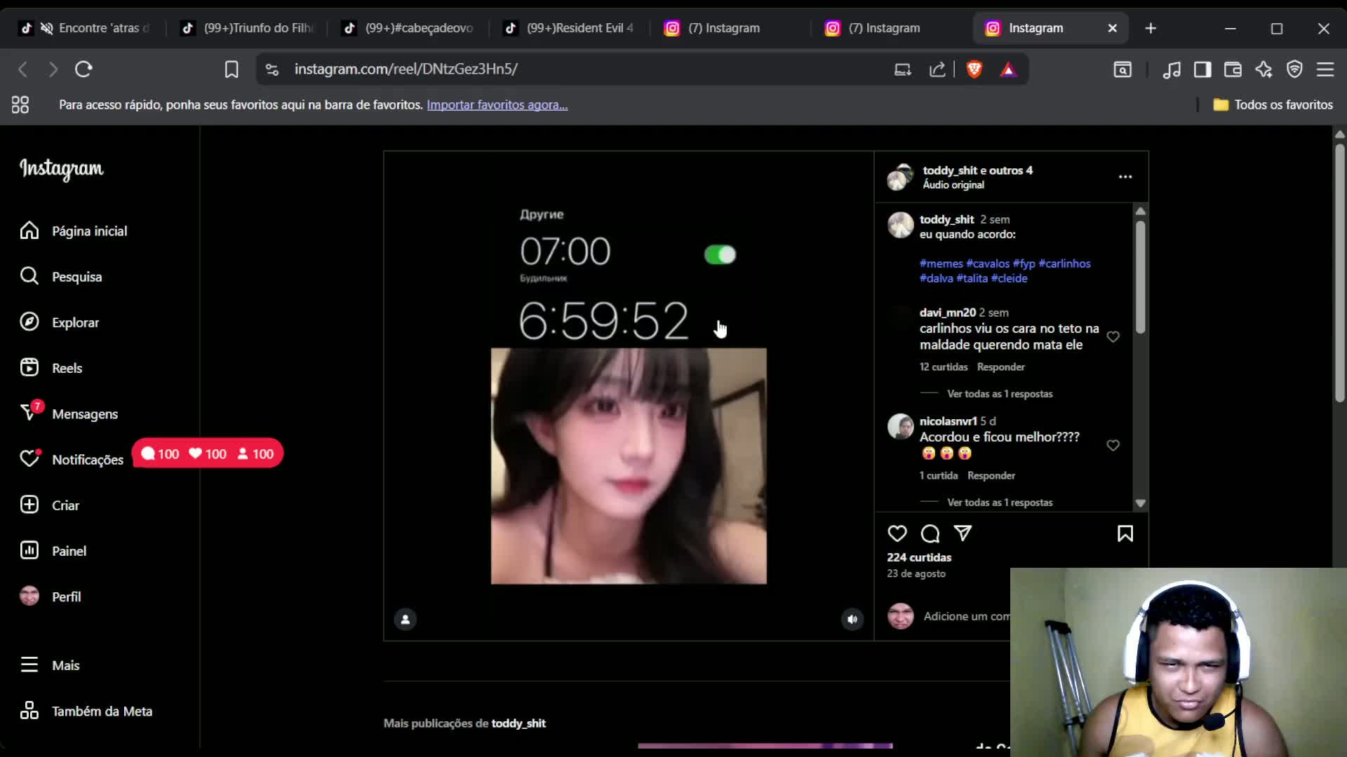 matheusreact0's tweet card. matheusreact0 - AI VOCÊS ME COMPLICAM... 😔