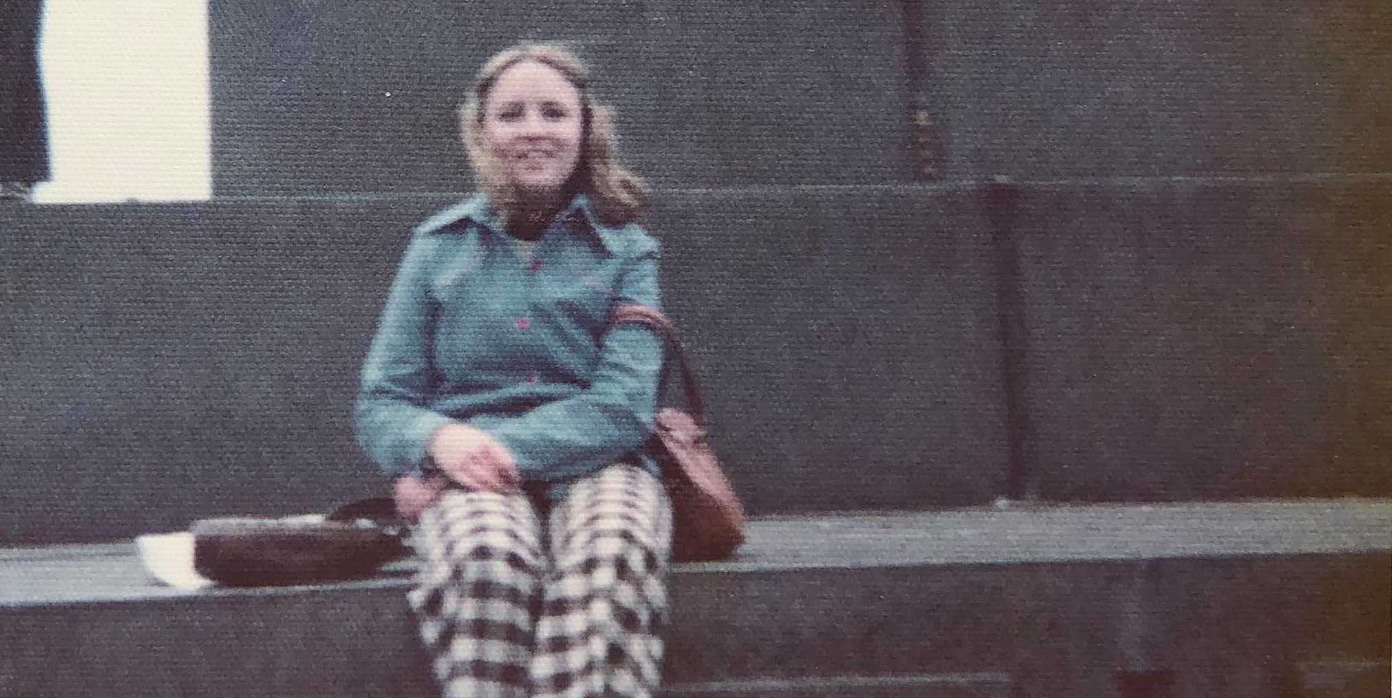 MemorialU's tweet card. The Harlow campus of 1974 was quite different from that of the present day.